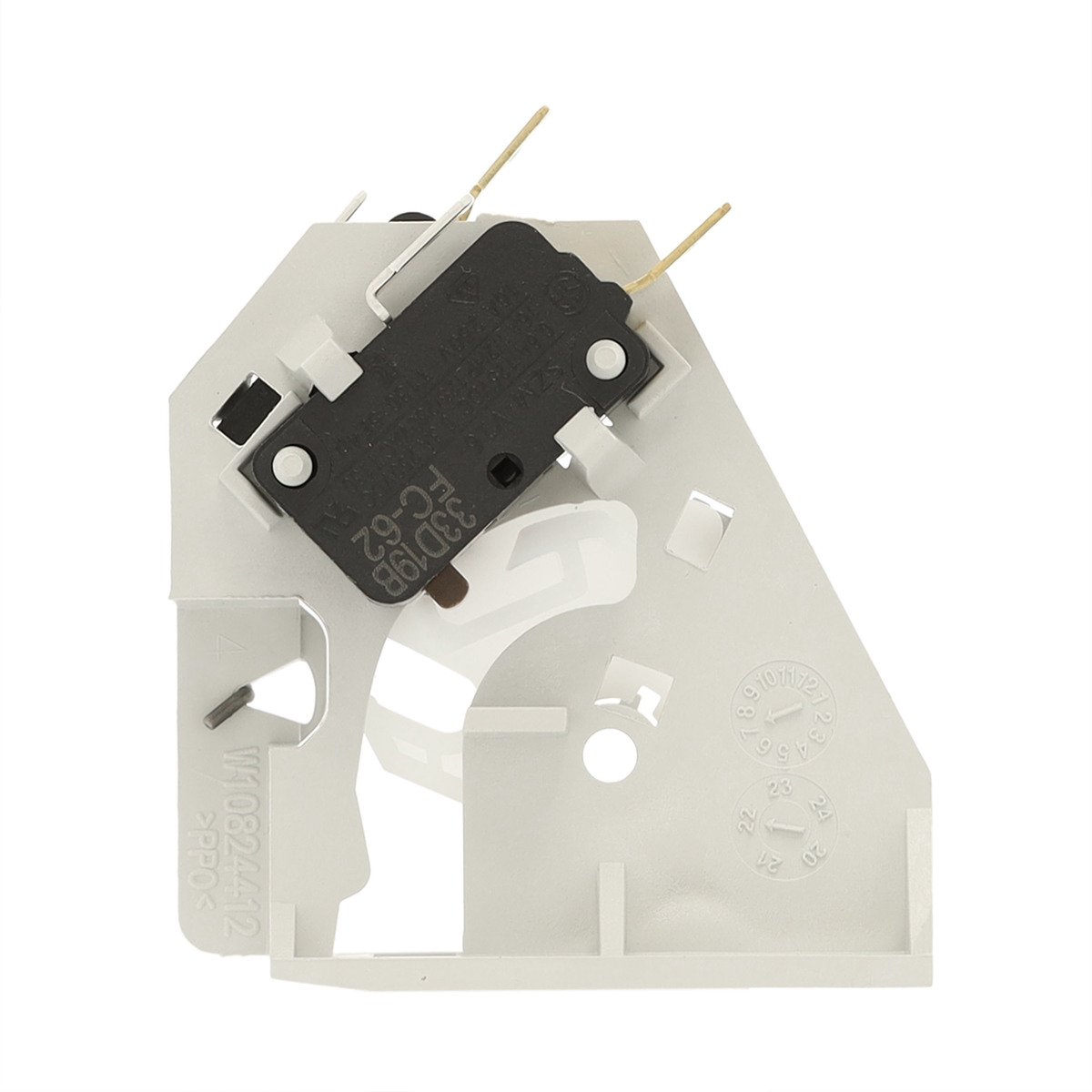 W11197766 - Genuine OEM Whirlpool Microwave Interlock Assembly